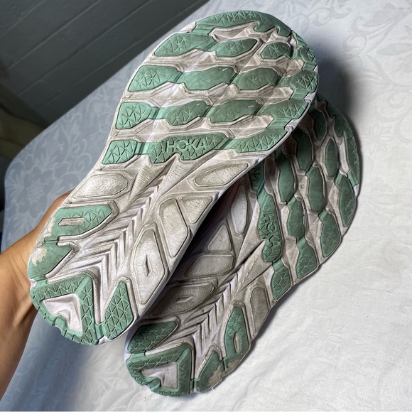 Hoka One One Womens Clifton 8 1119394 CSPY Orange Running Shoes Sneakers 8B - Picture 2 of 10